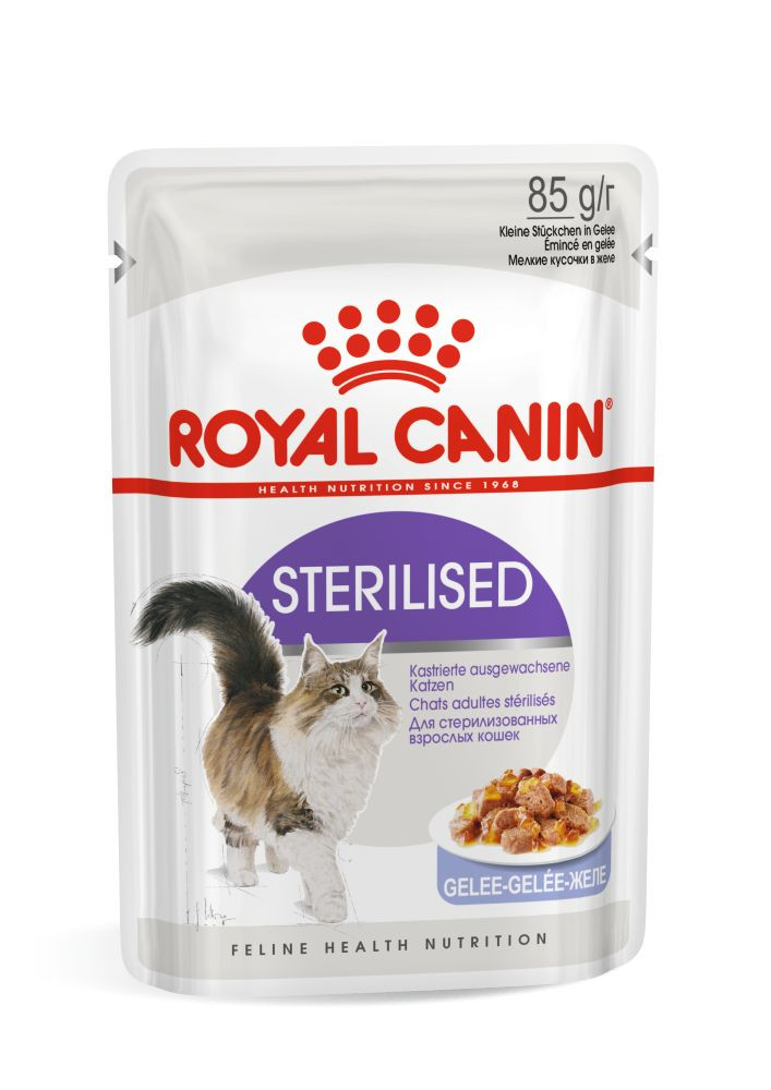 Royal Canin Sterilised желе 85г - фото3
