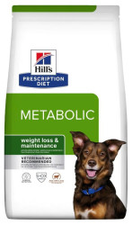 Hill's Prescription Diet Metabolic для собак (ягненок), 12кг