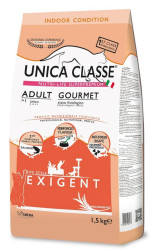 Unica Classe Adult Gourmet Exigent (Лосось) 1.5кг