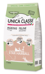 Unica Classe Ageing Feline Star Hairball (Курица) 1.5кг