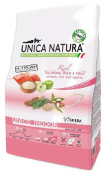 Unica Natura Unico Indoor (Лосось, рис, яблоко) 1.5кг