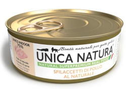 Unica Natura UNICO INDOOR Филе курицы для кошек 70г