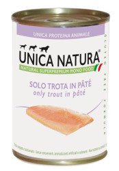 Unica Natura MONO Паштет из форели 400г