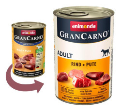 Gran Carno Adult (Говядина, индейка), 400г × 6шт