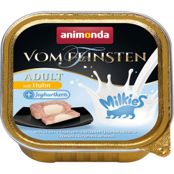 Vom Feinsten Milkies (с курицей и йогуртовой начинкой), 100г × 16шт