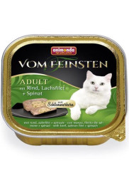 Vom Feinsten (с говядиной, лососем и шпинатом), 100г × 16шт