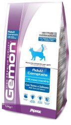 Gemon Cat Adult Complete (Тунец, лосось) 1.5кг