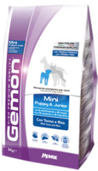 Gemon Dog Mini Puppy and Junior (Тунец, рис) 3кг