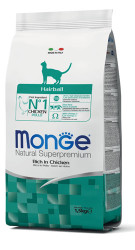 Корм Monge Cat Hairball для кошек 400г