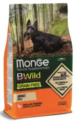 Monge Dog BWild Grain Free Adult Mini (Утка, картофель) 2.5кг