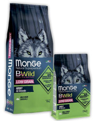 Monge Dog BWild Low Grain Adult All Breeds (Дикий кабан) 2.5кг