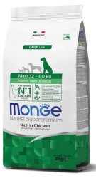 Monge Dog Daily Maxi Puppy&Junior (курица, рис) 3кг