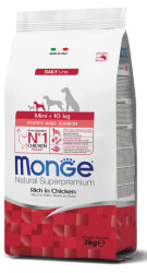 Monge Dog Daily Mini Puppy&Junior (Курица,рис) 800г