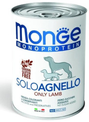 Monge Dog Solo Adult Lamb, 150г × 12шт- фото2