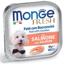 Monge Dog Fresh (Лосось), 100г × 16шт