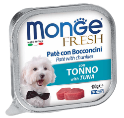 Monge Dog Fresh Tuna Pate, 100г × 16шт