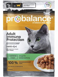 ProBalance Консервированный корм Immuno Protection Cat (Кролик в соусе), 85г × 25шт