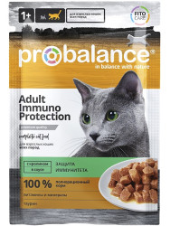 ProBalance Консервированный корм Immuno Protection Cat (Кролик в соусе) 85г