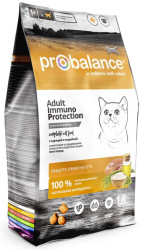 Корм Probalance Cat Immuno Chicken & Turkey для кошек 10кг