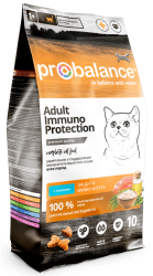 Корм ProBalance Immuno Cat (Лосось) для кошек 10кг