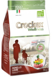 Crockex Wellness Adult Dog Medium/Maxi (Ягненок и рис) 12кг