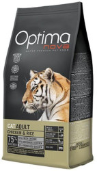 Корм Optima Nova Cat Adult (Курица и рис) для кошек 2кг