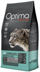 Корм Optima Nova Cat Sterilised (Курица и рис) для кошек 2кг