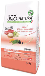 Unica Natura Unico Maxi (Ягненок, рис, бобы) 2.5кг