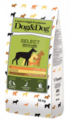 Dog&Dog Expert High Premium Select (Ягненок) 20кг