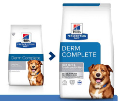 Hill's Prescription Diet Derm Complete для собак 12кг