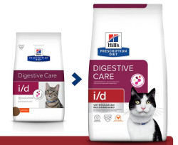Hill's Prescription Diet i/d Digestive Care для кошек (курица), 3кг