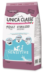 Unica Classe Adult Sterilized Sensitive (Тунец) 1.5кг