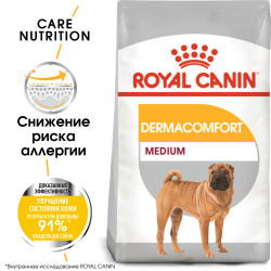 Royal Canin Medium Dermacomfort 3кг
- фото