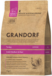 Grandorf Adult Medium & Maxi (Индейка), 10кг