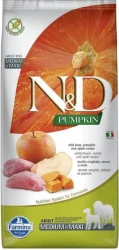Farmina N&D Pumpkin Adult Medium & Maxi (кабан, яблоко), 12кг