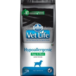 Farmina Vet Life Dog Hypoallergenic Egg & Rice, 12кг